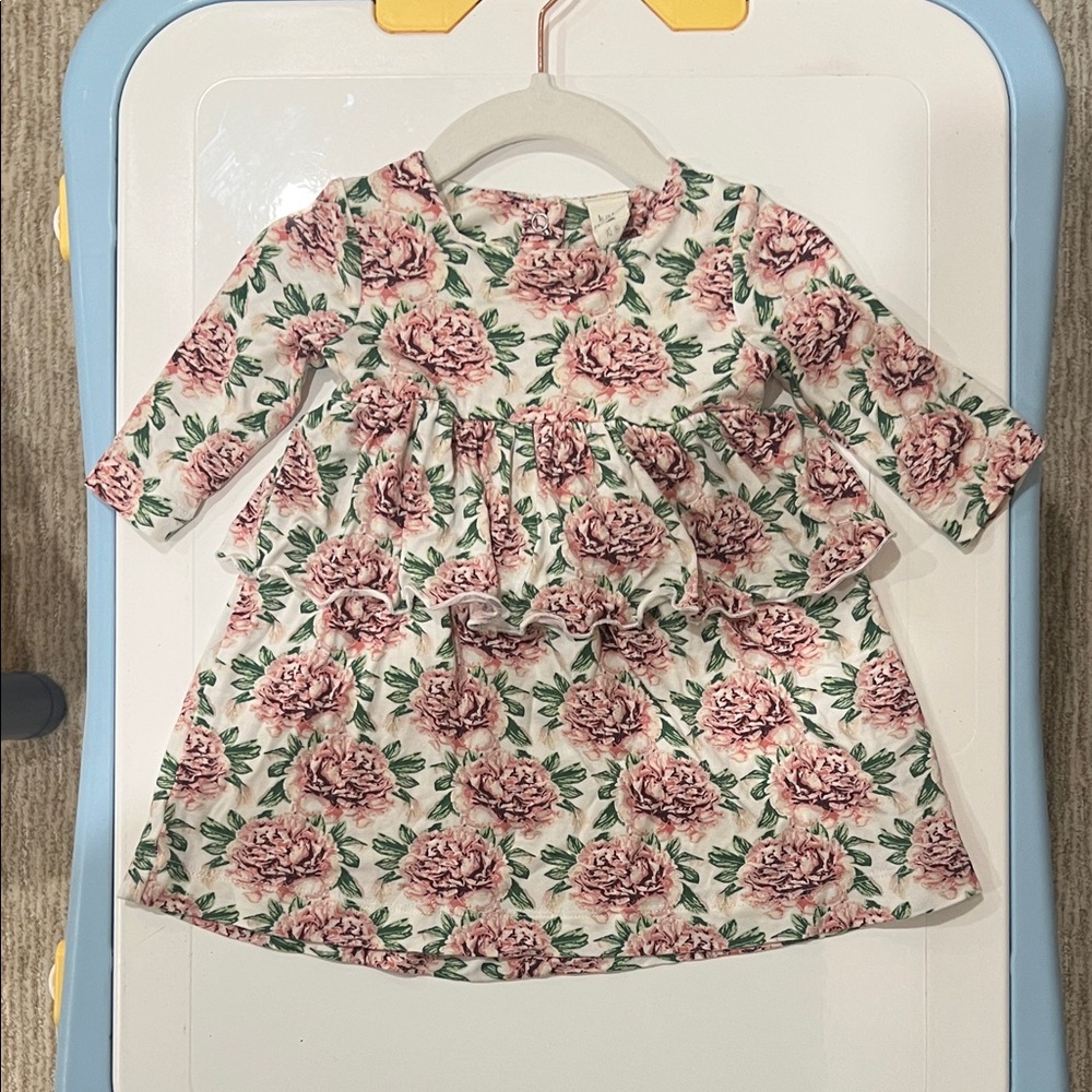Kate Quinn Peony Floral Baby Dress